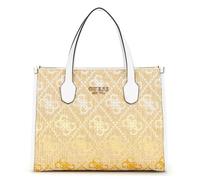 Guess Silvana Rafia Handbag Yellow