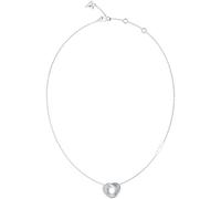 Ladies Guess 16"-18" Perfect Mini Link Necklace UBN04062RH - Stainless Steel
