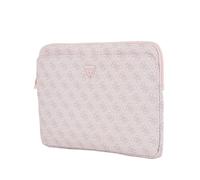 Guess Sleeve 14 Inch 4G Zip Pocket Triangle Logo Pocket (Pink)