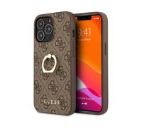 Guess Sleeve 4G Ring Case Brown - iPhone 13 Pro