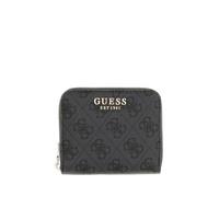 GUESS purse Laurel II SLG Small Zip Around Wallet Coal Logo