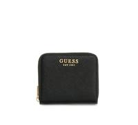 Guess Small Zip Wallet Women Danielle Small Zip Around Black | iconic Guess design, multiple compartments, card slots