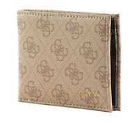 GUESS SMVEZLLEA20 Men's Vezzola Billfold W Coin Pocket Wallet (Brown, One Size)