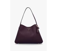 GUESS Sora Girlfriend Aubergine Carryall Shoulder Bag Colour: Bge, Siz