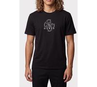GUESS Ss Bsc Basic Quattro Jet Black A996 size S | Basic T-Shirts Outlet | Men | Black S