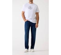 GUESS Mens Eco Short Sleeve Basic Quattro G Tee, Pure White, Large