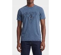 GUESS Ss Bsc Inset L Endless Blue Multi size S | Basic T-Shirts Outlet | Men | Blue S
