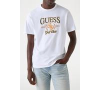 GUESS Ss Cn 4g Tee Pure White size XL | Basic T-Shirts Outlet | Men | White XL