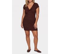 GUESS Ss Naleny Dress Espresso Brown Multi size XS | Mini Dresses Outlet | Women | Brown XS