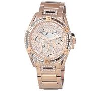 GUESS Stainless Steel Analog Gold Dial Women's Watch-Gw0464L3, Gold, Classic