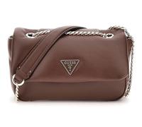 GUESS Sunetra Mini Convertible Crossbody Flap Espresso Shoulder Bag Dark Brown