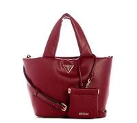 GUESS Sunetra Mini Tote, Transportation, Shoulder Bag Women, Red/Excursion, Solid (Getaway Solids), One Size