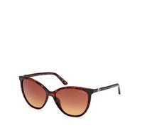 Guess Sunglasses GU00256 Dark Havana Cat Eye Women's