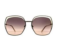 Guess Sunglasses GF0410 33F Gold Beige Brown Gradient