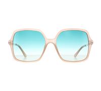 Guess Sunglasses GU7845 57P Shiny Beige Green Gradient