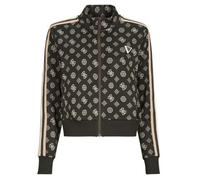 Guess Sweatshirt PEONY TAPED FULLZIP SWEATSHIRT in Black EU S