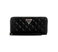 GUESS SWQG8748146 Women's Faux Leather Wallet, N Giully Slg Large Zip Around, Elegant and Practical Design (Black, 20x1x10 CM)