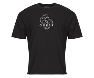 Guess T shirt BSC BASIC QUATTRO G in Black EU S