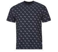 Guess T shirt CN SS JACQUARD 4G KNIT TOP in Marine EU S