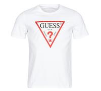 Guess T shirt CN SS ORIGINAL LOGO TEE in White EU XS