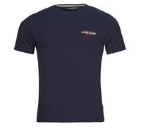 Guess T shirt SS CN SLIM AMERICAN TR TEE in Marine EU S