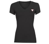 Guess T shirt SS VN MINI TRIANGLE TEE in Black EU XS