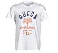 Guess T shirt SURF HOUSE CN SS TEE in White EU XS