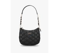 GUESS Tamsin Quilted Black Top Zip Shoulder Bag Size: One Size, Colour