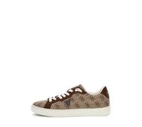 GUESS Todi Quattro G Low-Top Sneakers, Natural, 9 UK