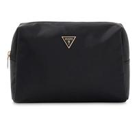 GUESS Toiletry Bag Large Top Zip Black