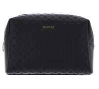 GUESS toiletry bag Large Top Zip Cosmetic Bag Black