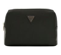 GUESS toiletry bag Large Top Zip Cosmetic Bag Black