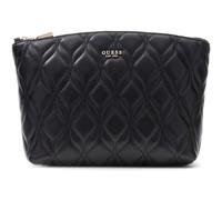 GUESS Toiletry Bag Maxine Top Zip Cosmetic Bag Black