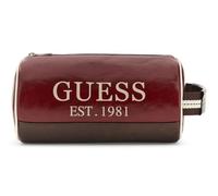 GUESS Toiletry Bag Oslo Necessaire Burgundy Dark red
