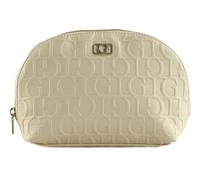 GUESS toiletry bag Television Dome Zip Bag Stone