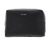 GUESS Toiletry Bag Top Zip Cosmetic Bag Black