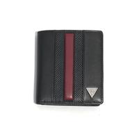 GUESS Torino Bifold Men's Wallet in Black Leather Size: One Size