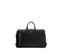 Guess Torino - Men's Black Travel Duffle Bag in Polyurethane | 100% polyurethane construction, versatile for everyday and weekend use, logo detail, casual accessory