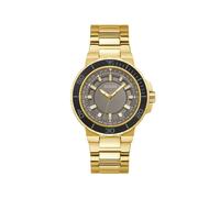 Track Stainless Steel Fashion Analogue Quartz Watch - Gw0426G2 Guess Gold One Size
