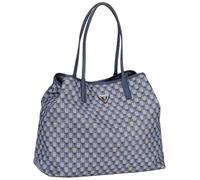 GUESS Travel Bag Shoulder Bag G Wave II Travel 2 in 1 Trolley Tote Blue Logo