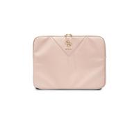 Guess Triangle 4G Laptop Sleeve for 14" MacBook Pink - GUCS14ZPGSTEGP