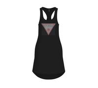 GUESS Triangle Rhinestones Tank Jet Black