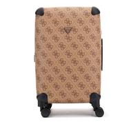 GUESS Trolley 22 in 8 Wheeler Latte Logo/Brown Light Brown 64 cm