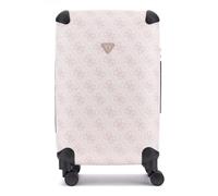 GUESS Trolley 22 in 8 Wheeler Rose Water Logo Dusky Pink 64 cm
