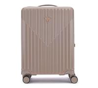 GUESS Trolley Centennial 18 in 8-Wheeler Light Coffee Taupe 55cm