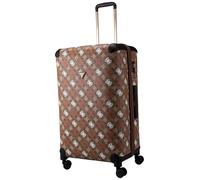 GUESS Trolley Eliette Logo 28 in 8-Wheeler Latte Logo/Ginger Light Brown 75cm