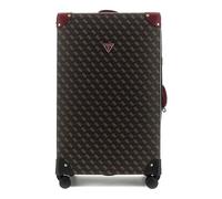 GUESS Trolley Latona 28 in 8-Wheeler Exp Brown Logo Dark Brown 66cm
