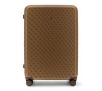 GUESS Trolley Latona 28 in 8-Wheeler Exp Latte Logo Light Brown 76cm