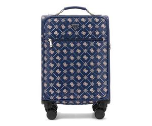 GUESS Trolley Silia 18 in 8-Wheeler Navy Logo Dark Blue 53cm