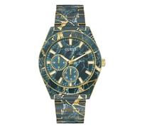 Guess Two-Tone Multifunction Watch, Green, 1, Two-Tone Multifunction Watch